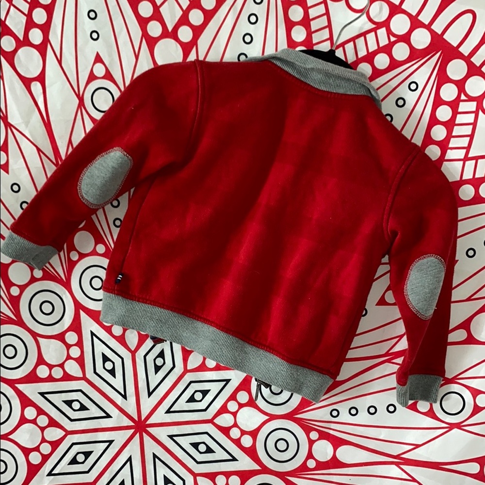 Nautica 3T Red Zip-Up Jacket